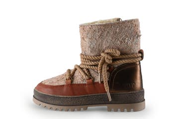HIP Veterboots Meisjes in maat 30 Bruin, Verzenden, Jongen of Meisje, Schoenen, Zo goed als nieuw