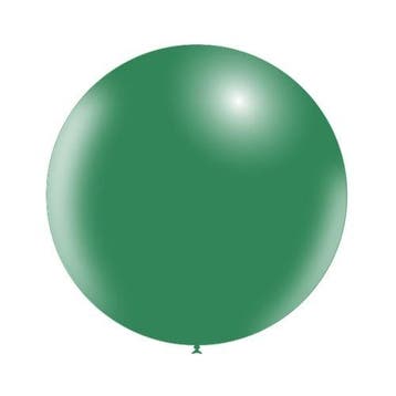 Donkergroene Reuze Ballon 60cm, Verzenden, Nieuw