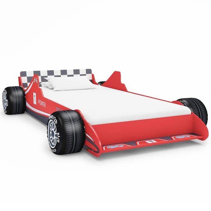 Kinderbed raceauto rood 90x200 | Retour Deal | 47% KORTING!, Kinderen en Baby's, Kinderkamer | Bedden, 85 tot 100 cm, 180 cm of meer