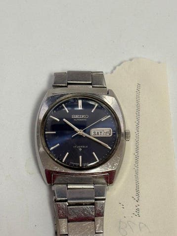 Seiko - 17 Jewels – Ref. 6309-8080 – Blue Sunburst Dial –