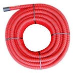 Dubbele Wand PE-HD Kabel Beschermbuis 40x33mm Rood 50M -, Doe-het-zelf en Bouw, Verzenden, Nieuw