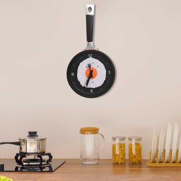 vidaXL Wandklok ei-in-pan 18,8 cm, Verzenden, Nieuw