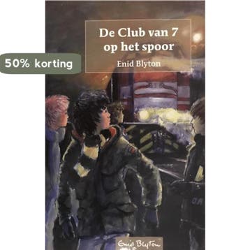 De club van 7 op het spoor 9789085198376 Enid Blyton, Boeken, Verzenden, Zo goed als nieuw, Enid Blyton