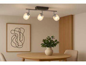 Veiling - 3x LED Plafondlamp – 3 Spots – 3 x 5W – 4000, Nieuw