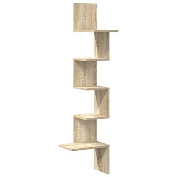 Etagere angle chene sonoma 127cm - Retour client a -32%, Verzenden