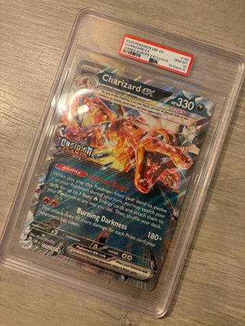 Pokémon - 1 Graded card - Dracaufeu #125 Illustration