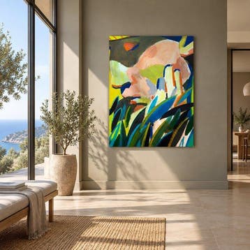 A. Asencio - Jardín Interior - XL