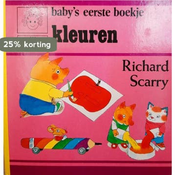 Babys eerste boekje - Kleuren 9789024388844 Richard Scarry, Verzenden, Gelezen, Richard Scarry