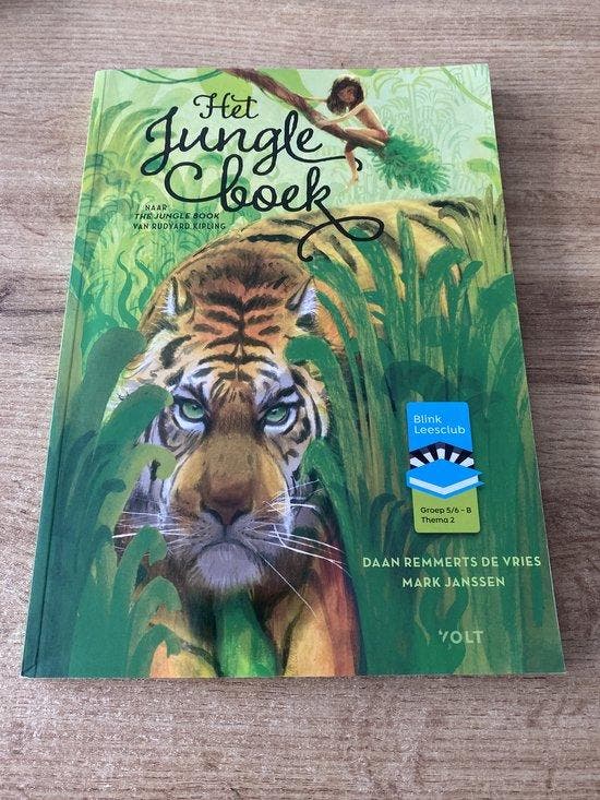BL Leesclubboek gr 5/6 B: 2. Het jungleboek 7434645158179, Boeken, Literatuur, Gelezen, Verzenden