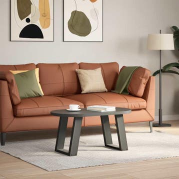 vidaXL Salontafelpoten 2 st U-vormig 28x(42-43) cm staal, Verzenden, Nieuw