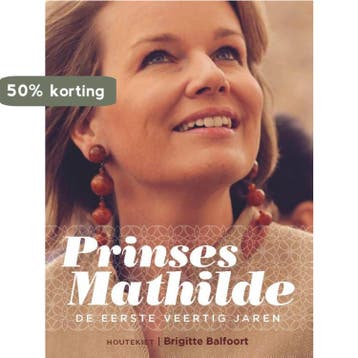 Prinses Mathilde 9789089242242 Brigitte Balfoort, Verzenden, Zo goed als nieuw, Brigitte Balfoort