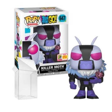 Funko Pop  Television  Killer Moth 647 [2018 SDCC   Con ], Verzamelen, Verzenden, Nieuw
