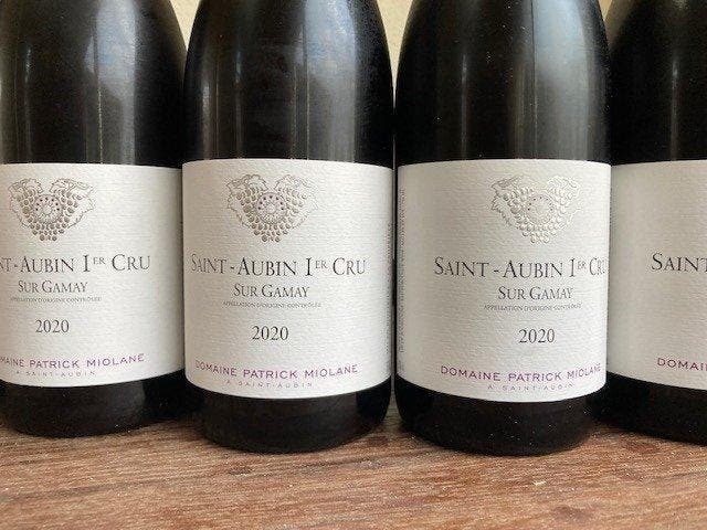 2023 Domaine Miolane Sur Gamay - Saint-Aubin 1er Cru - 6, Verzamelen, Wijnen