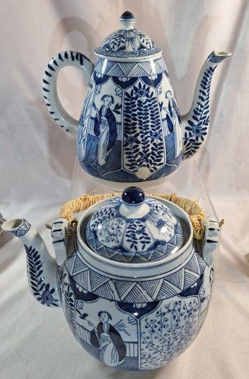 Mosa Maastricht - Théière - Porcelaine - + cafetière -
