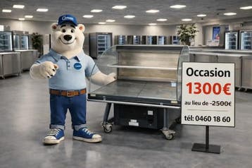 Koelvitrine horeca professioneel LED