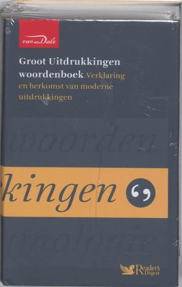 Van Dale Groot Uitdrukkingenwoordenboek / Van Dale, Verzenden