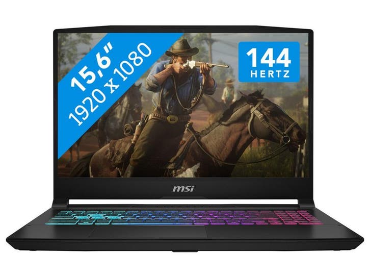MSI Katana 15 HX B14WGK-058 - Gaming Laptop - QWERTZ, Computers en Software, Windows Laptops, Zo goed als nieuw, Verzenden