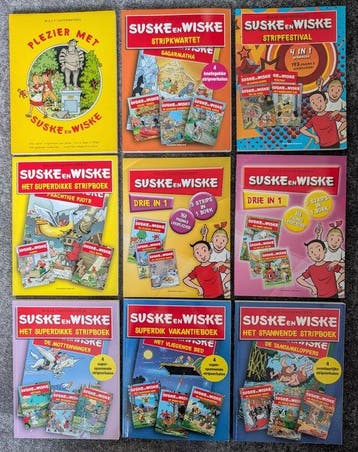 Suske en Wiske - diverse specials SC - 80 Albums - Première
