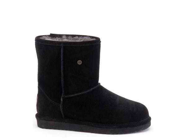 Veiling - Warmbat Kangaroo Suede Laars Zwart - 36, Kleding | Dames, Schoenen