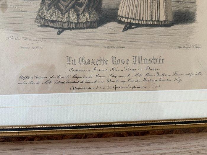 Costumes de bain de mer plage de Dieppe, Antiquités & Art, Curiosités & Brocante