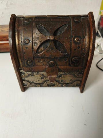 Coffre de rangement - Bois, Cuivre