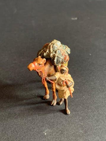 Franz Bergmann - sculptuur, Miniatura em Bronze de Viena