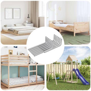 vidaXL Inbussleutel 4675 st zilver 20 x 52 mm Staal, Bricolage & Construction, Outillage | Outillage à main, Verzenden