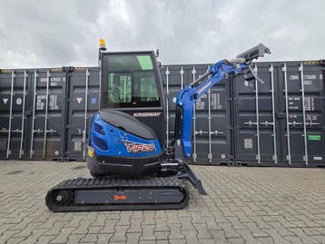 GOEDKOOPTS Kingway minigraafmachine minigraver wiellader, Verzenden, Graafmachine