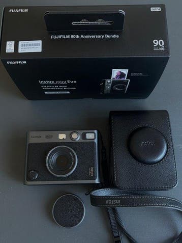 Fujifilm Instax Mini Evo – 90th Anniversary Dark Silver