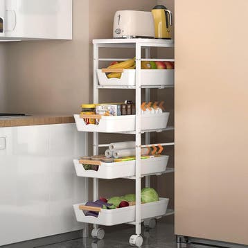 Witte Niswagen 81cm hoog | Retour deal | Knaller van een..., Verzenden, Zo goed als nieuw