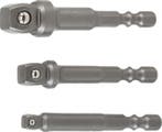 Bgs Technic 3-piece Boor Wobble Adapter Verloop Set, Verzenden, Nieuw