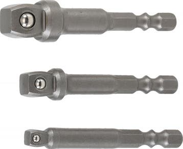 Bgs Technic 3-piece Boor Wobble Adapter Verloop Set, Verzenden, Nieuw