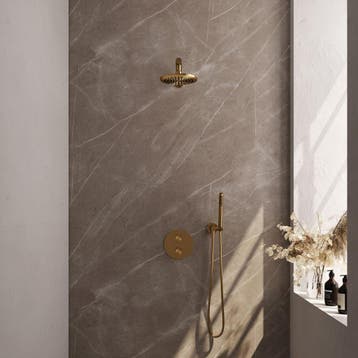 Thermostatische Inbouwdoucheset Brauer Gold Edition Met, Ophalen of Verzenden, Kraan