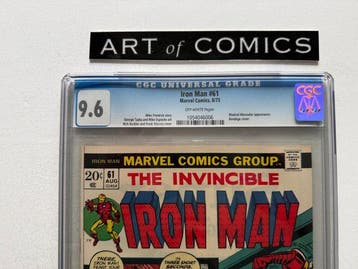 Iron Man #61 - Masked Marauder appearance - CGC 9.6 - 1, Nieuw