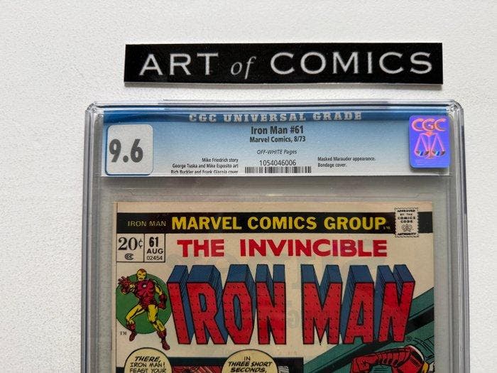 Iron Man #61 - Masked Marauder appearance - CGC 9.6 - 1, Livres, BD | Comics