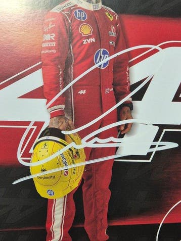 Ferrari - Lewis Hamilton - 2026 - Fankaart, Verzamelen, Automerken, Motoren en Formule 1, Nieuw