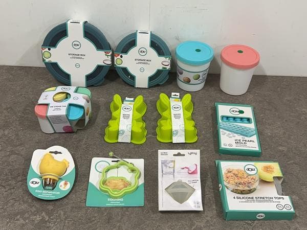 Veiling - Dotz keukenaccessoires set 12-delig, Huis en Inrichting, Keuken | Keukenbenodigdheden, Nieuw