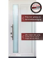 Voordelige PVC Voordeur op maat, snelle levertijd, Kunststof, 80 tot 100 cm, Nieuw, Ophalen of Verzenden