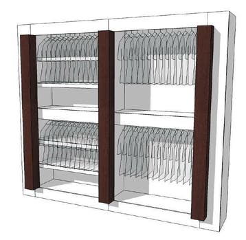 *TIP*  Strakke design kast glossy duotone R-PR-002-COMP, Ophalen of Verzenden
