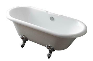 Roll-Top nostalgisch bad 178x81x63 cm inclusief poten, Ophalen of Verzenden, Nieuw