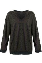 Shirt Exxcellent bloem print v hals maat 46, Kleding | Dames, T-shirts, Verzenden, Nieuw