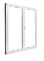 PVC Ramen, h130 x b150 Draai-Draaikip Verhuisraam/Stolp raam, 75 tot 150 cm, Kunststof, Raamkozijn, Nieuw