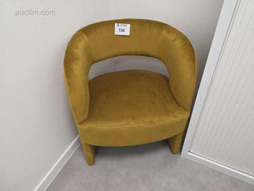(4x) Velvet bijzetstoelen MAISONS DU MONDE