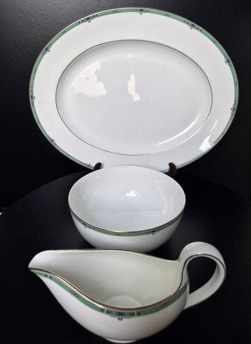 Wedgwood - Kom (3) - Jade - Porselein, Beenporselein -, Antiek en Kunst, Antiek | Meubels | Tafels