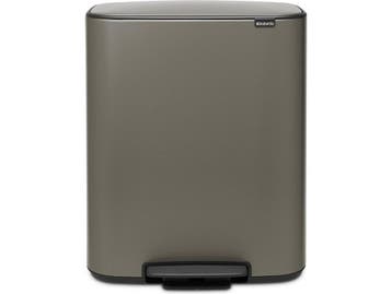 Brabantia Bo Prullenbak - 60 liter - XXL Pedaalemmer -, Verzenden