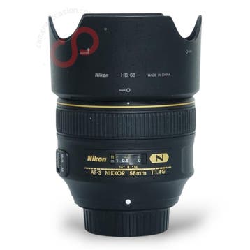 Nikon 58mm 1.4 G N AF-S, Ophalen of Verzenden