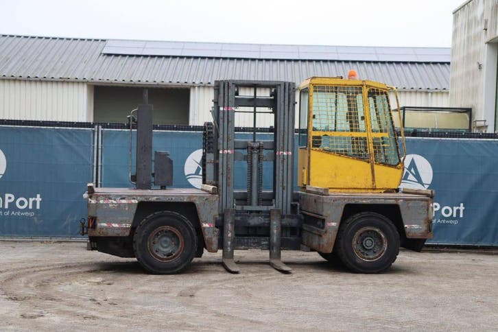 Veiling: Zijlader Baumann DX40 12 51TR Diesel 4000kg 5.1m 20, Articles professionnels, Machines & Construction | Chariots élévateurs & Transport interne