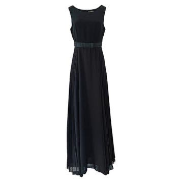 Ki6? Who are you? • zwarte maxi jurk • 40 (IT46), Verzenden