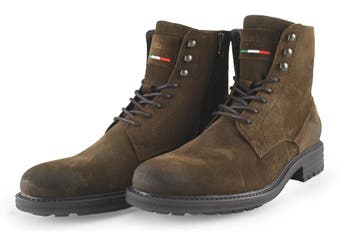 Pantofola dOro Veterboots in maat 44 Bruin, Bruin, Verzenden, Boots, Zo goed als nieuw
