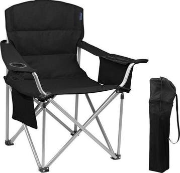 2dekans | TRVLMORE Campingstoel - Opvouwbaar - Comfortabele, Ophalen of Verzenden